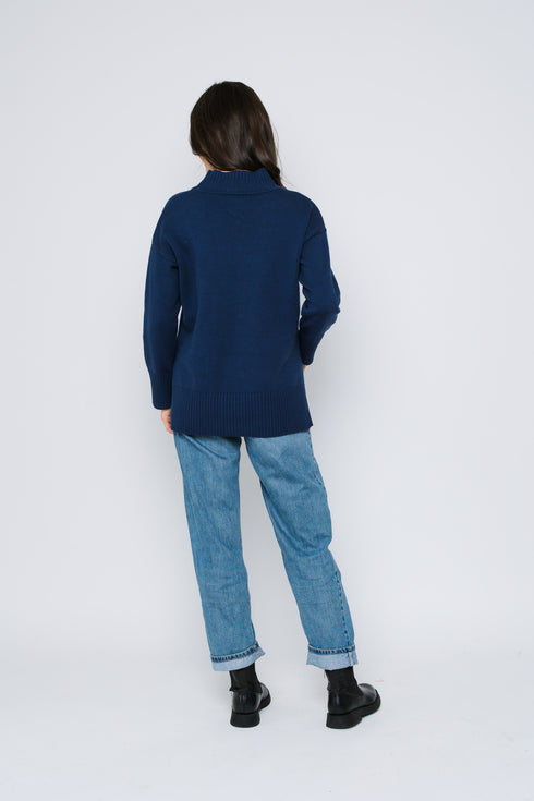 Lita-Mock Neck Pullover